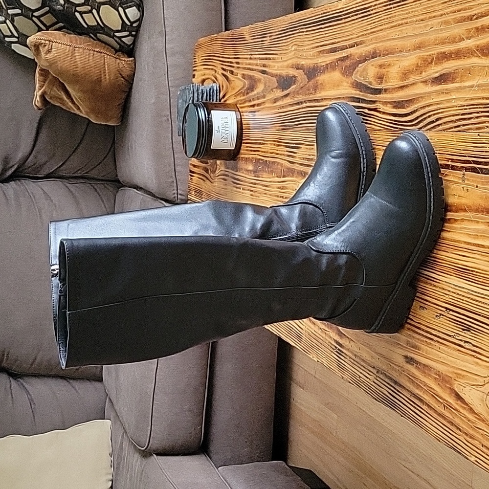 Knee high boots